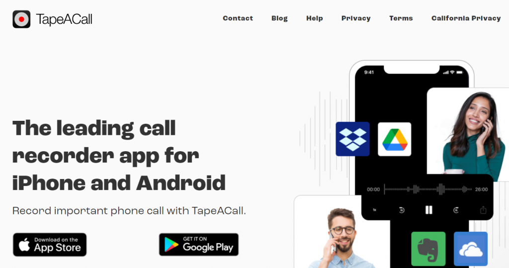 tapeacall call listening app