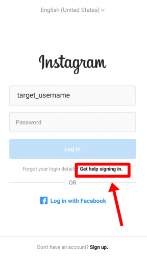 instagram password finder using username