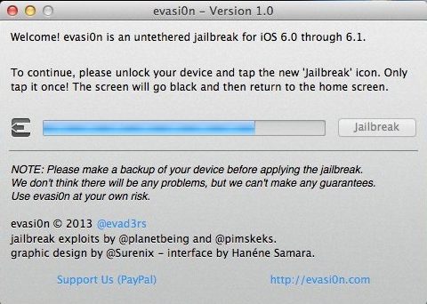 How to Jailbreak an iPhone using Evasion