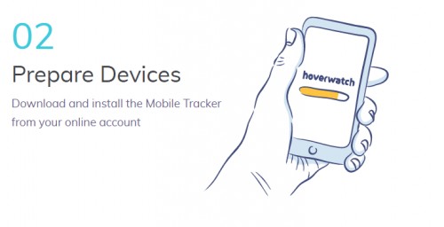 install Hoverwatch mobile tracker